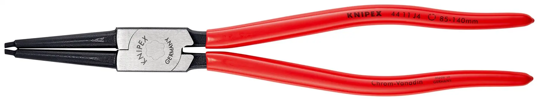 KNIPEX Circlip Pliers for Internal Circlips in Bore Holes 320mm 3.2mm Diameter Tips 44 11 J4