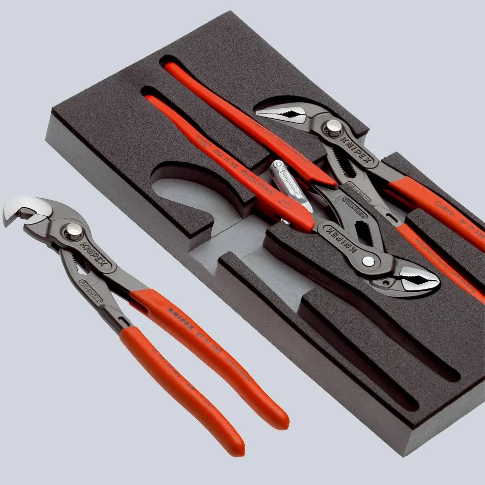 Knipex Circlip Pliers in Foam Tray 6 Piece Set for Internal External Circlips 00 20 01 V02 - Image 3
