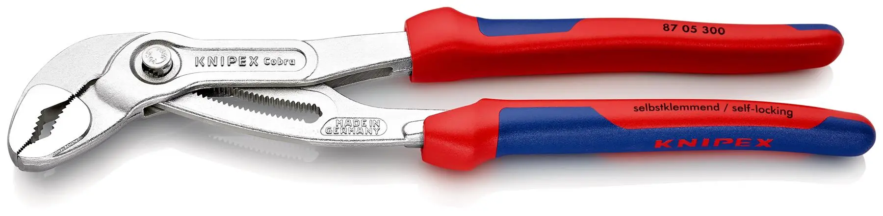 KNIPEX Cobra High Tech Water Pump Pliers 100-560 mm Choose Size - Image 100