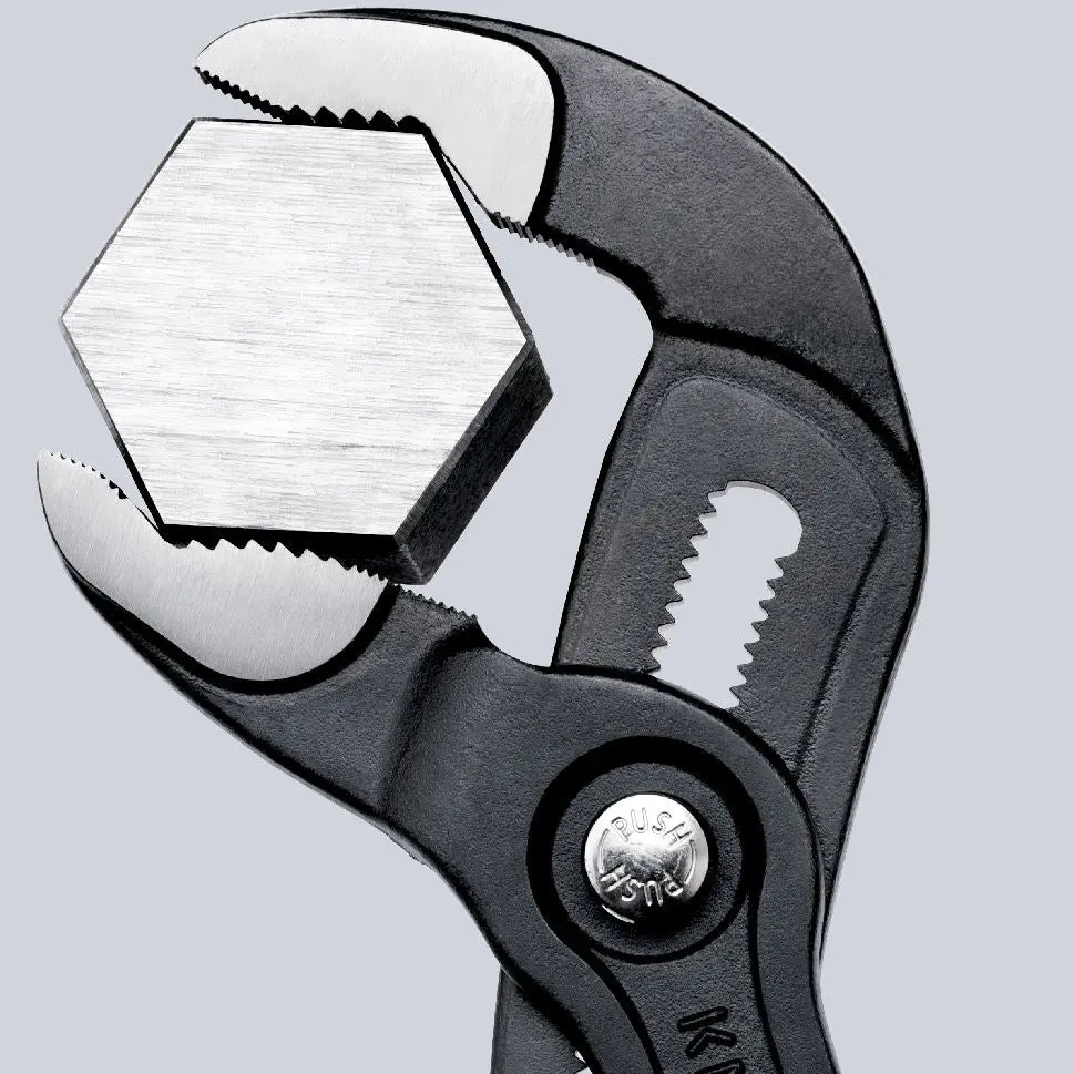 KNIPEX Cobra High Tech Water Pump Pliers 150mm Plastic Coated Handles Non Slip 87 01 150 SB - Image 5