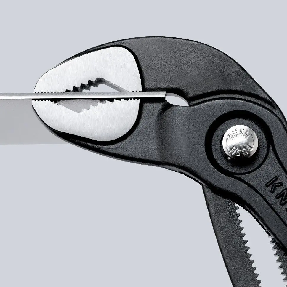 KNIPEX Cobra High Tech Water Pump Pliers 150mm Plastic Coated Handles Non Slip 87 01 150 SB - Image 6