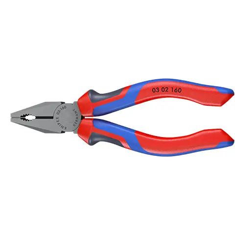 KNIPEX Combination Pliers 160mm Multi Component Grips 03 02 160 SB - Image 10