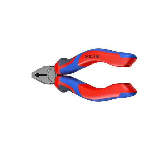 KNIPEX Combination Pliers 160mm Multi Component Grips 03 02 160 SB - Image 13