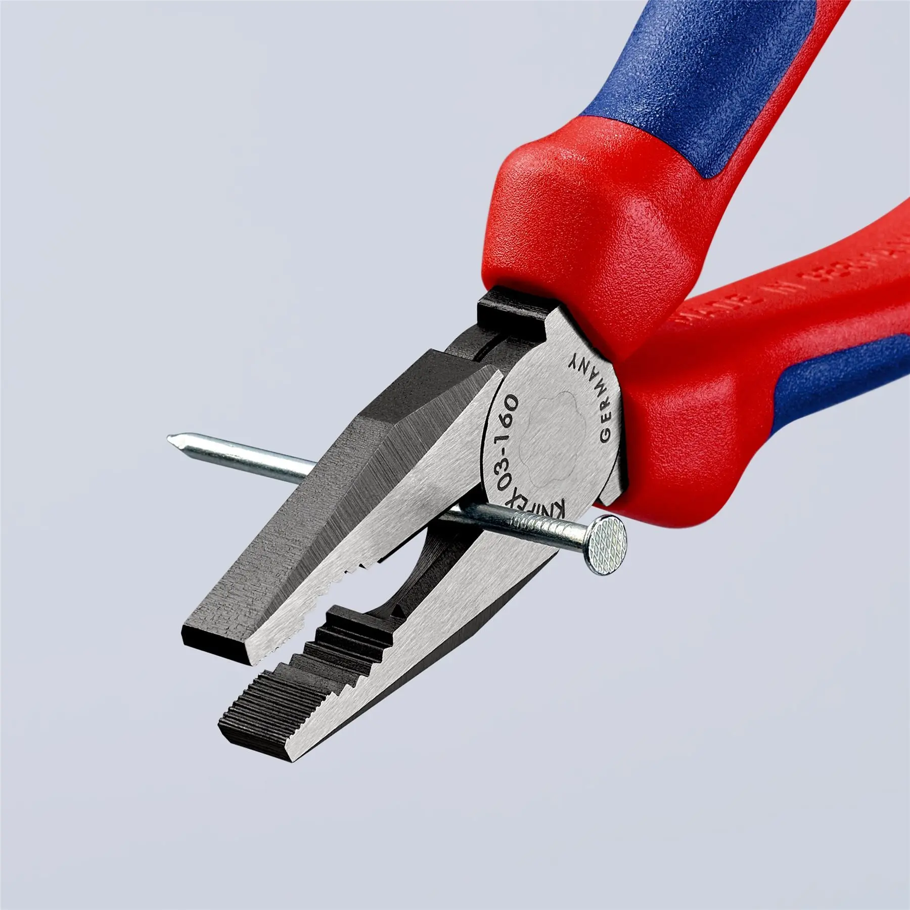 KNIPEX Combination Pliers 160mm Multi Component Grips 03 02 160 SB - Image 3