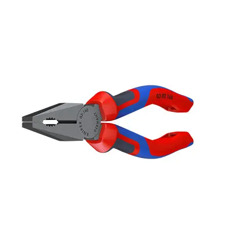 KNIPEX Combination Pliers 160mm Multi Component Grips 03 02 160 SB - Image 35