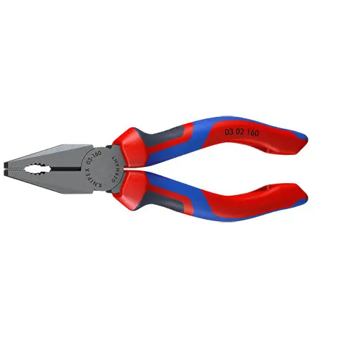 KNIPEX Combination Pliers 160mm Multi Component Grips 03 02 160 SB - Image 37