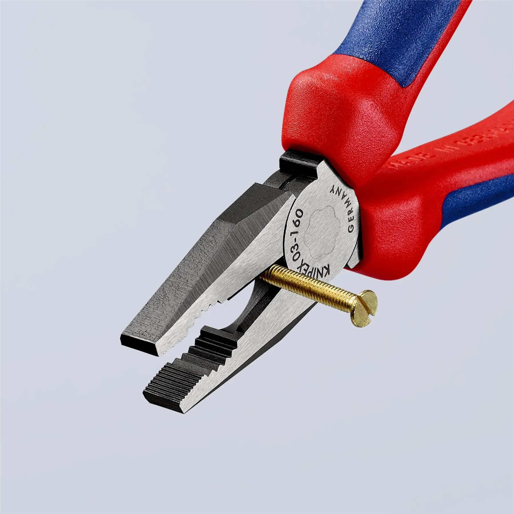 KNIPEX Combination Pliers 160mm Multi Component Grips 03 02 160 SB - Image 4