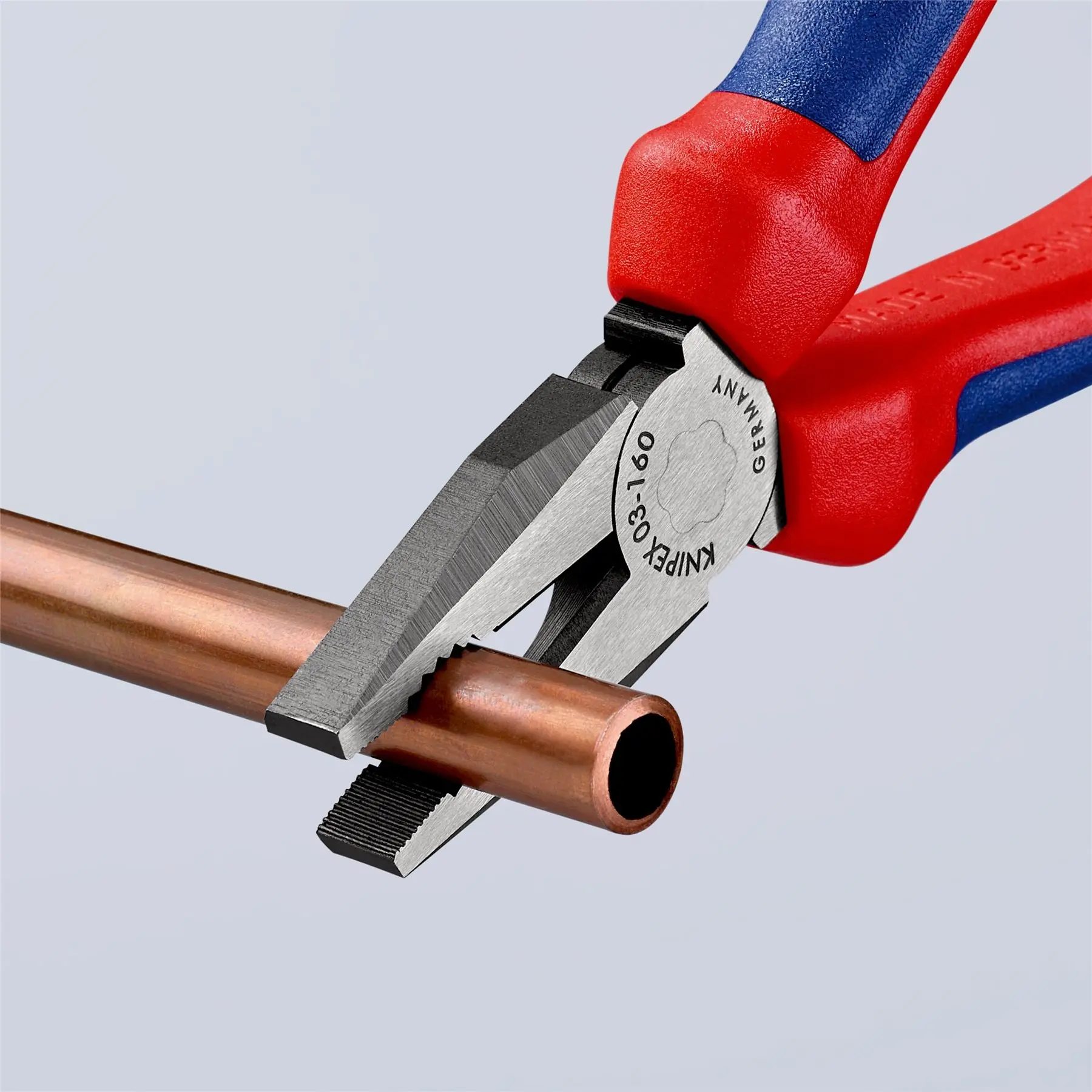 KNIPEX Combination Pliers 160mm Multi Component Grips 03 02 160 SB - Image 5
