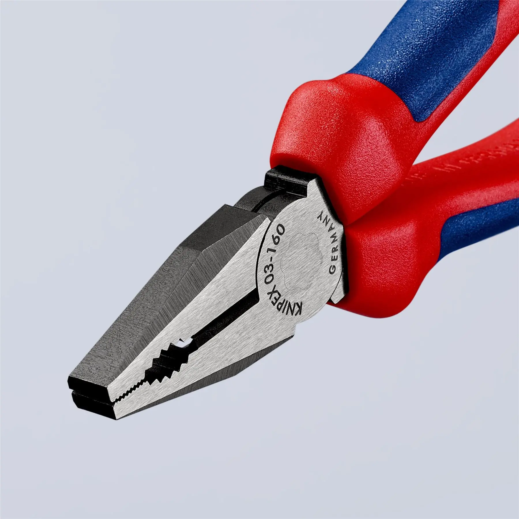 KNIPEX Combination Pliers 160mm Multi Component Grips 03 02 160 SB - Image 7