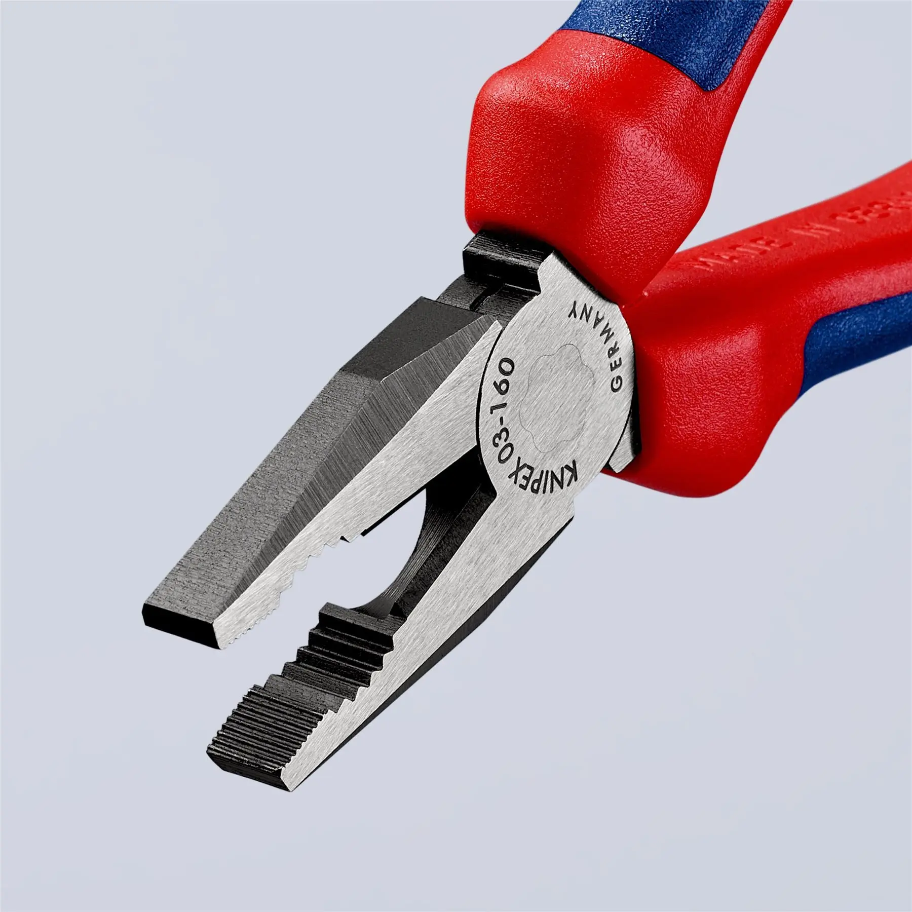 KNIPEX Combination Pliers 160mm Multi Component Grips 03 02 160 SB - Image 8