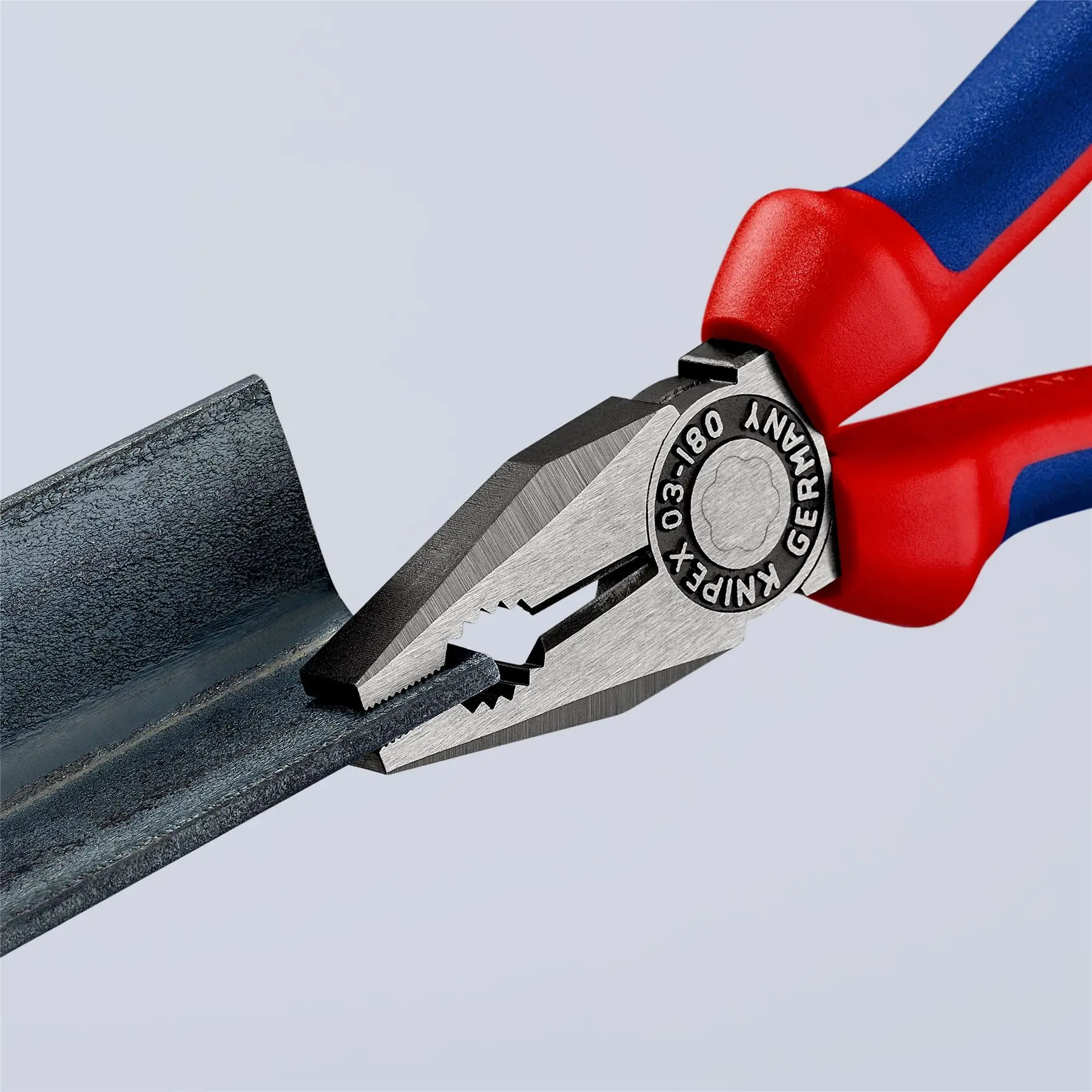 KNIPEX Combination Pliers 180mm Multi Component Grips 03 02 180 SB - Image 10