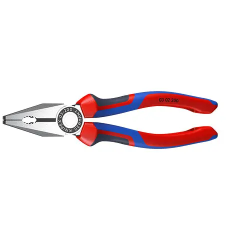 KNIPEX Combination Pliers 200mm with Comfort Handles 03 02 200 SB - Image 35