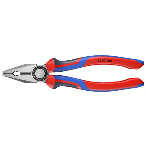 KNIPEX Combination Pliers 200mm with Comfort Handles 03 02 200 SB - Image 7