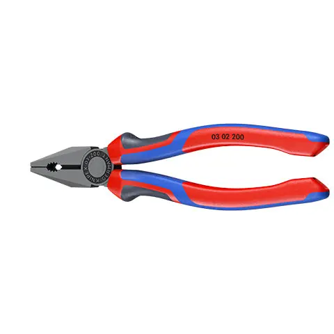 KNIPEX Combination Pliers 200mm with Comfort Handles 03 02 200 SB - Image 9