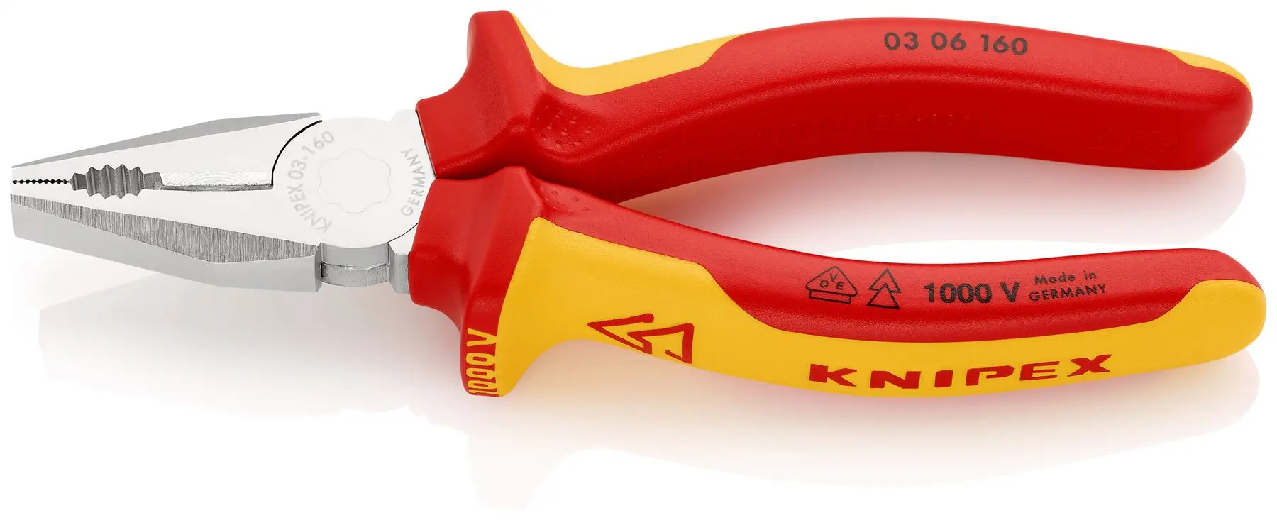 KNIPEX Combination Pliers Cutter 140-250mm all Handle Types Choose Size - Image 24