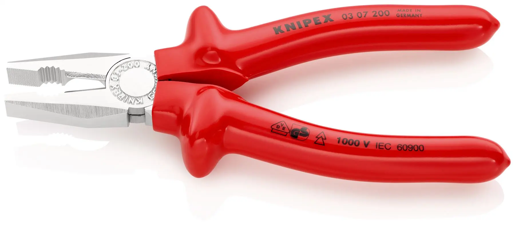 KNIPEX Combination Pliers Cutter 140-250mm all Handle Types Choose Size - Image 42