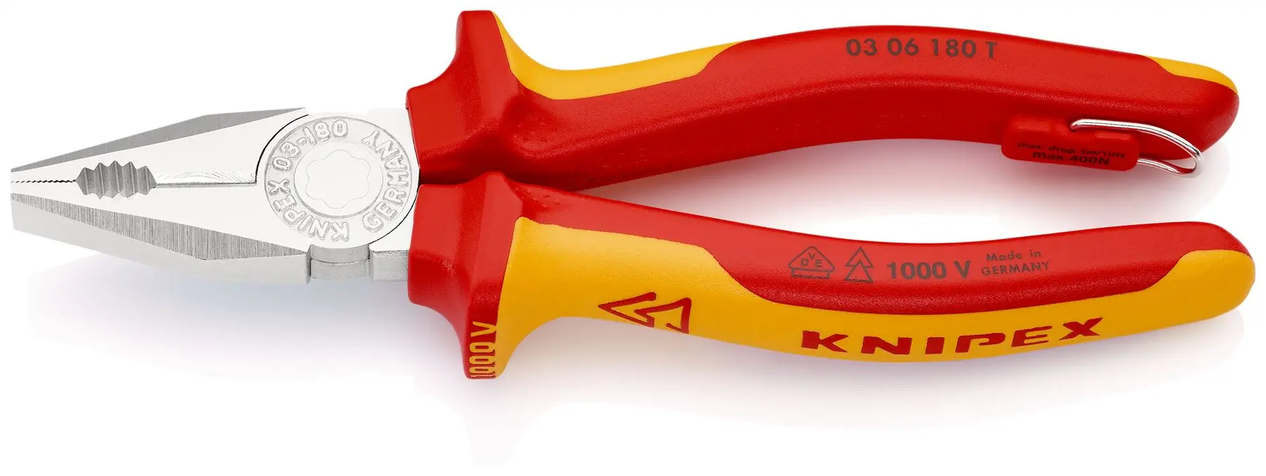KNIPEX Combination Pliers Cutter 140-250mm all Handle Types Choose Size - Image 45