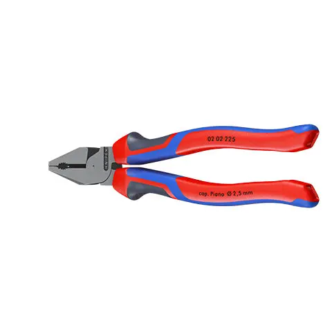 KNIPEX Combination Pliers High Leverage 180mm Chrome with Comfort Handles 02 05 180 - Image 10