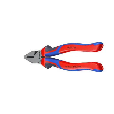 KNIPEX Combination Pliers High Leverage 180mm Chrome with Comfort Handles 02 05 180 - Image 11