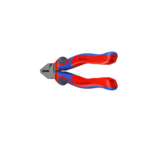 KNIPEX Combination Pliers High Leverage 180mm Chrome with Comfort Handles 02 05 180 - Image 12