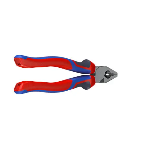 KNIPEX Combination Pliers High Leverage 180mm Chrome with Comfort Handles 02 05 180 - Image 18