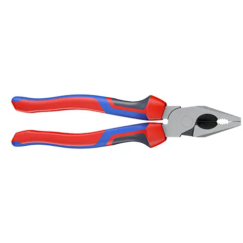 KNIPEX Combination Pliers High Leverage 180mm Chrome with Comfort Handles 02 05 180 - Image 23
