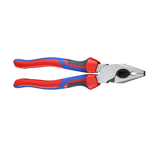 KNIPEX Combination Pliers High Leverage 180mm Chrome with Comfort Handles 02 05 180 - Image 24