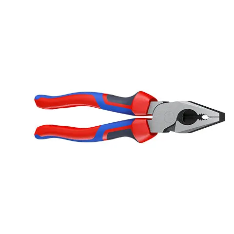 KNIPEX Combination Pliers High Leverage 180mm Chrome with Comfort Handles 02 05 180 - Image 25