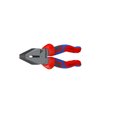 KNIPEX Combination Pliers High Leverage 180mm Chrome with Comfort Handles 02 05 180 - Image 32
