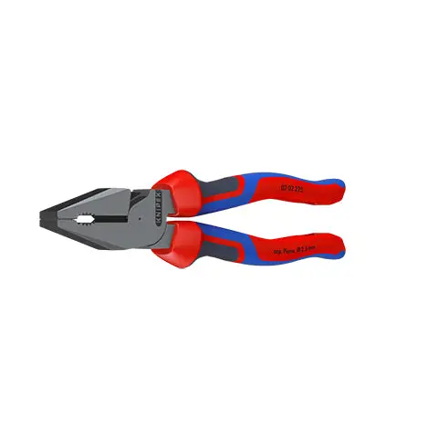 KNIPEX Combination Pliers High Leverage 180mm Chrome with Comfort Handles 02 05 180 - Image 33