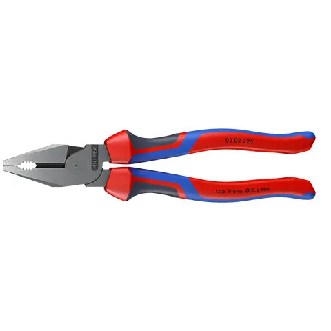 KNIPEX Combination Pliers High Leverage 180mm Chrome with Comfort Handles 02 05 180 - Image 36
