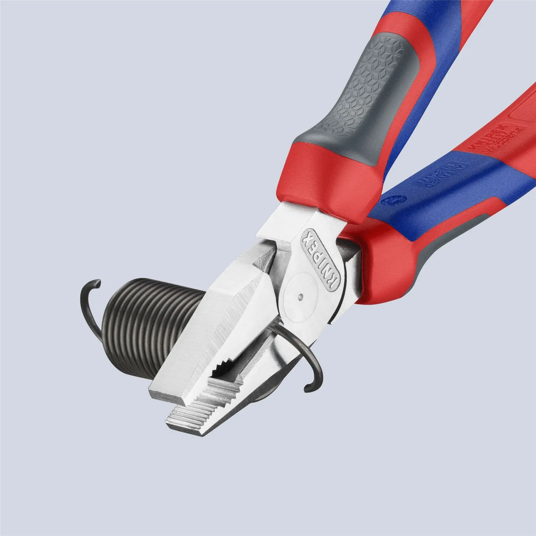 KNIPEX Combination Pliers High Leverage 180mm Chrome with Comfort Handles 02 05 180 - Image 6