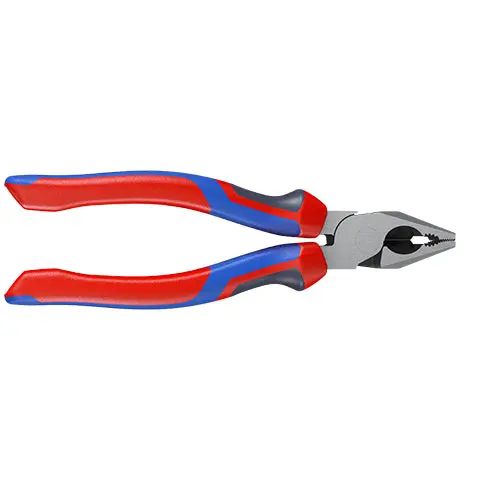 KNIPEX Combination Pliers High Leverage 180mm with Comfort Handles 02 02 180 - Image 22