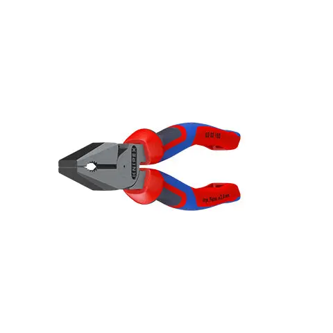 KNIPEX Combination Pliers High Leverage 180mm with Comfort Handles 02 02 180 - Image 33