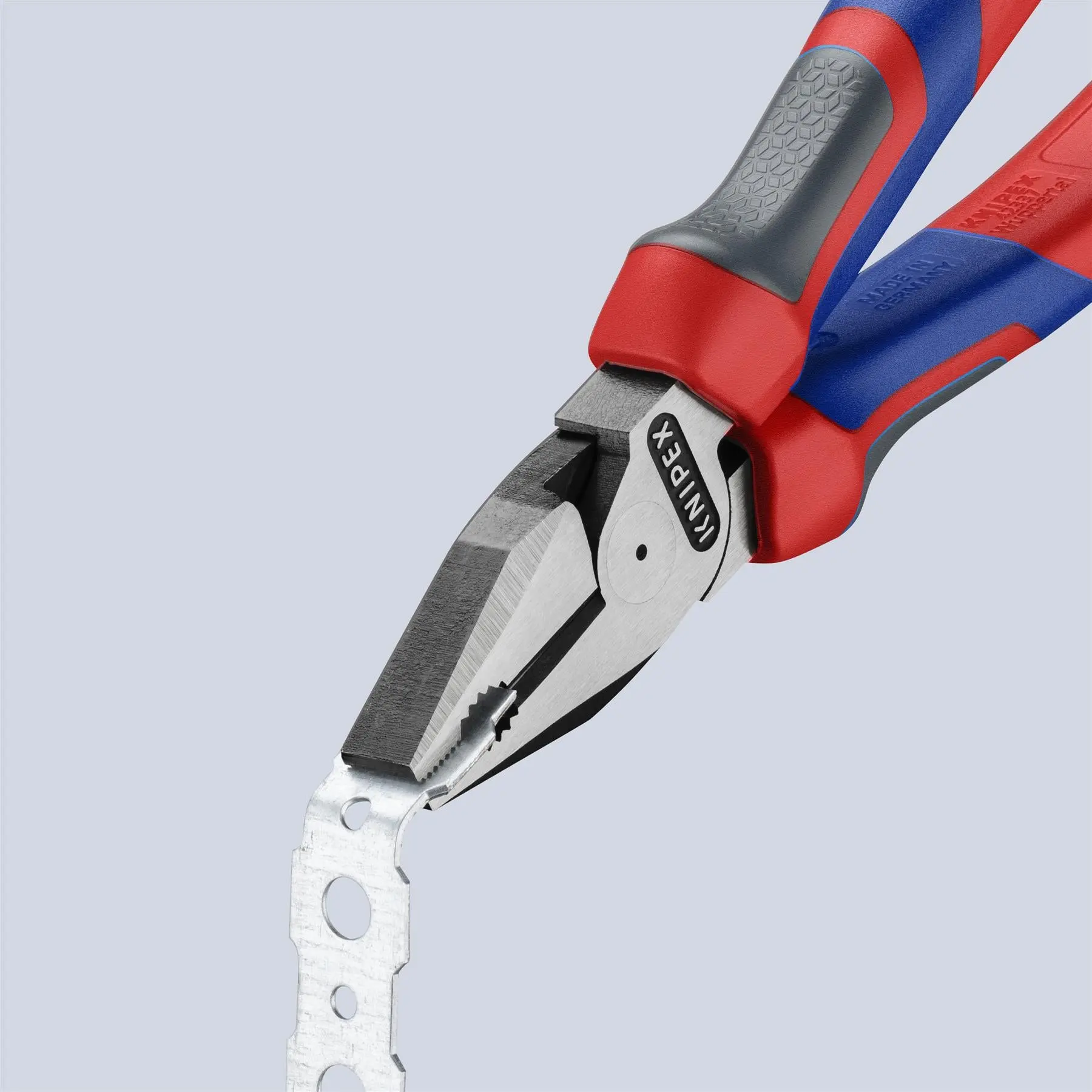 KNIPEX Combination Pliers High Leverage 180mm with Comfort Handles 02 02 180 - Image 5