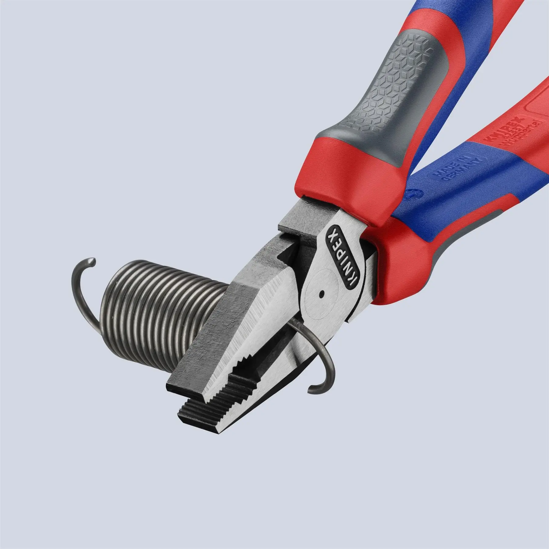 KNIPEX Combination Pliers High Leverage 180mm with Comfort Handles 02 02 180 - Image 6