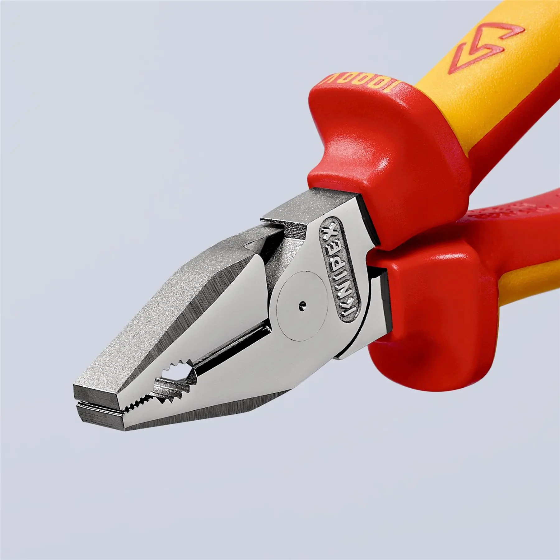 KNIPEX Combination Pliers High Leverage 200mm VDE Multi Component Grips 02 06 200 SB - Image 10