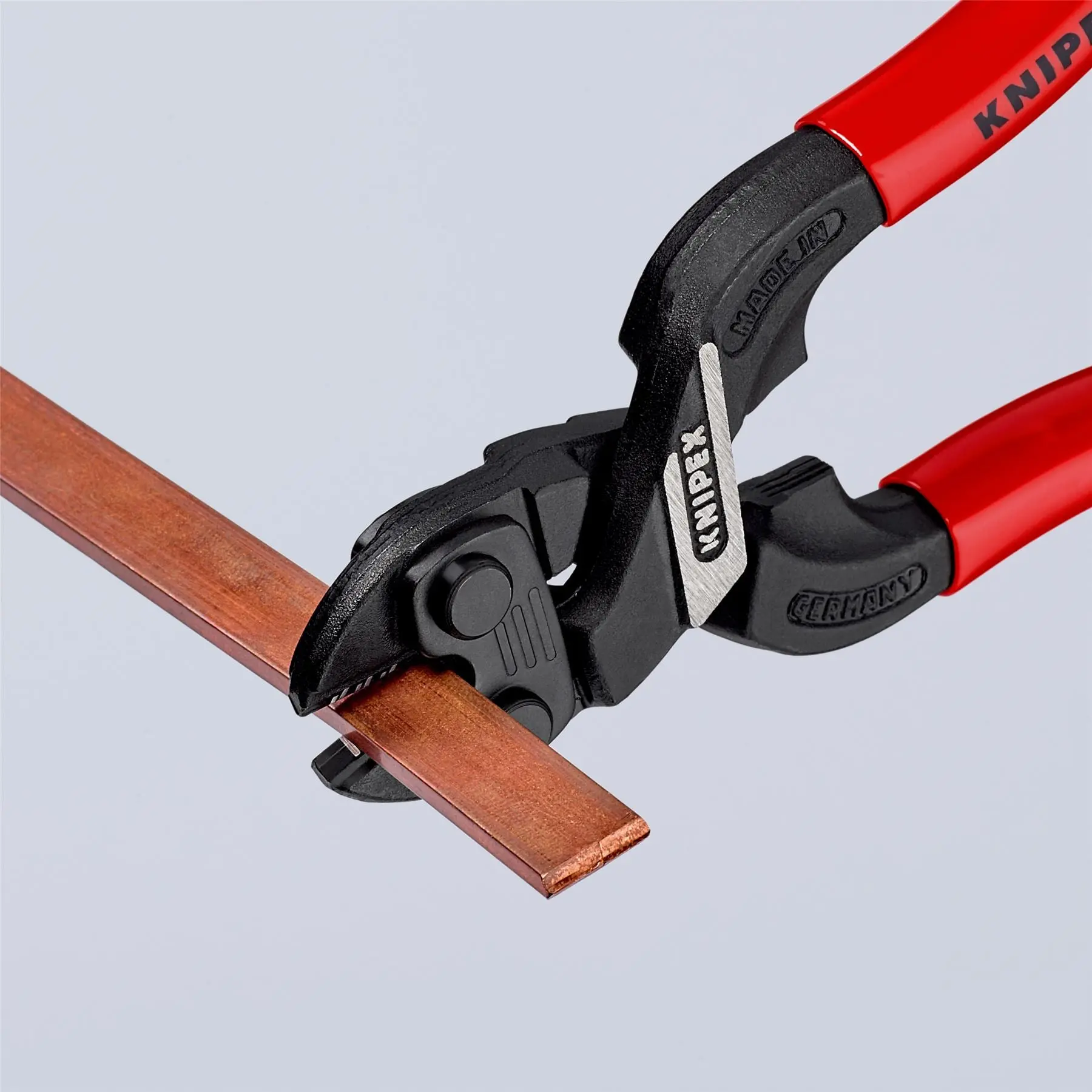 KNIPEX Compact Bolt Cutters CoBolt S Cutting Pliers 160mm Plastic Coated Handles 71 01 160 SB - Image 2