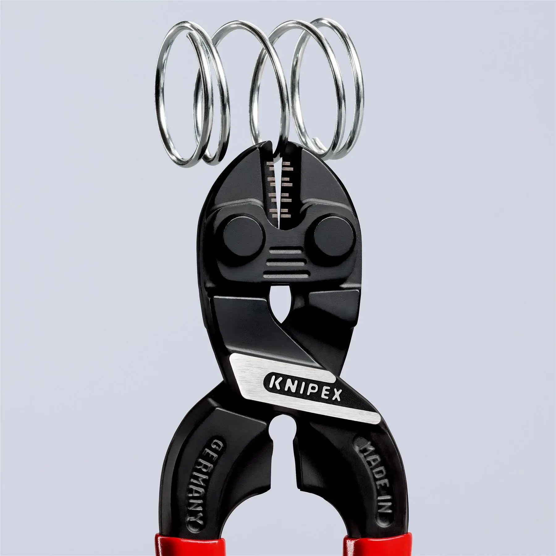 KNIPEX Compact Bolt Cutters CoBolt S Cutting Pliers 160mm Plastic Coated Handles 71 01 160 SB - Image 4