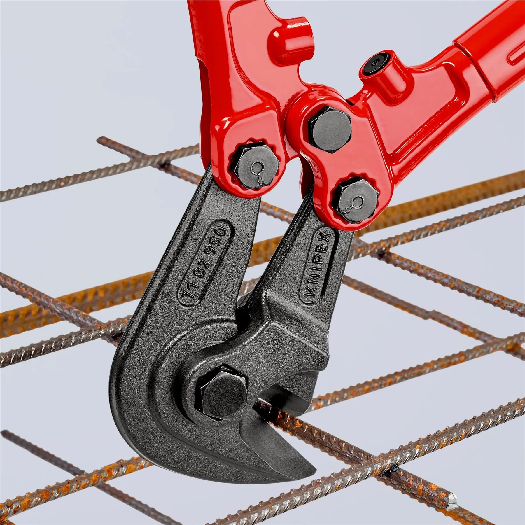 Knipex Concrete Mesh Cutter Cutting Pliers 950mm Multi Component Grips 71 82 950 - Image 3
