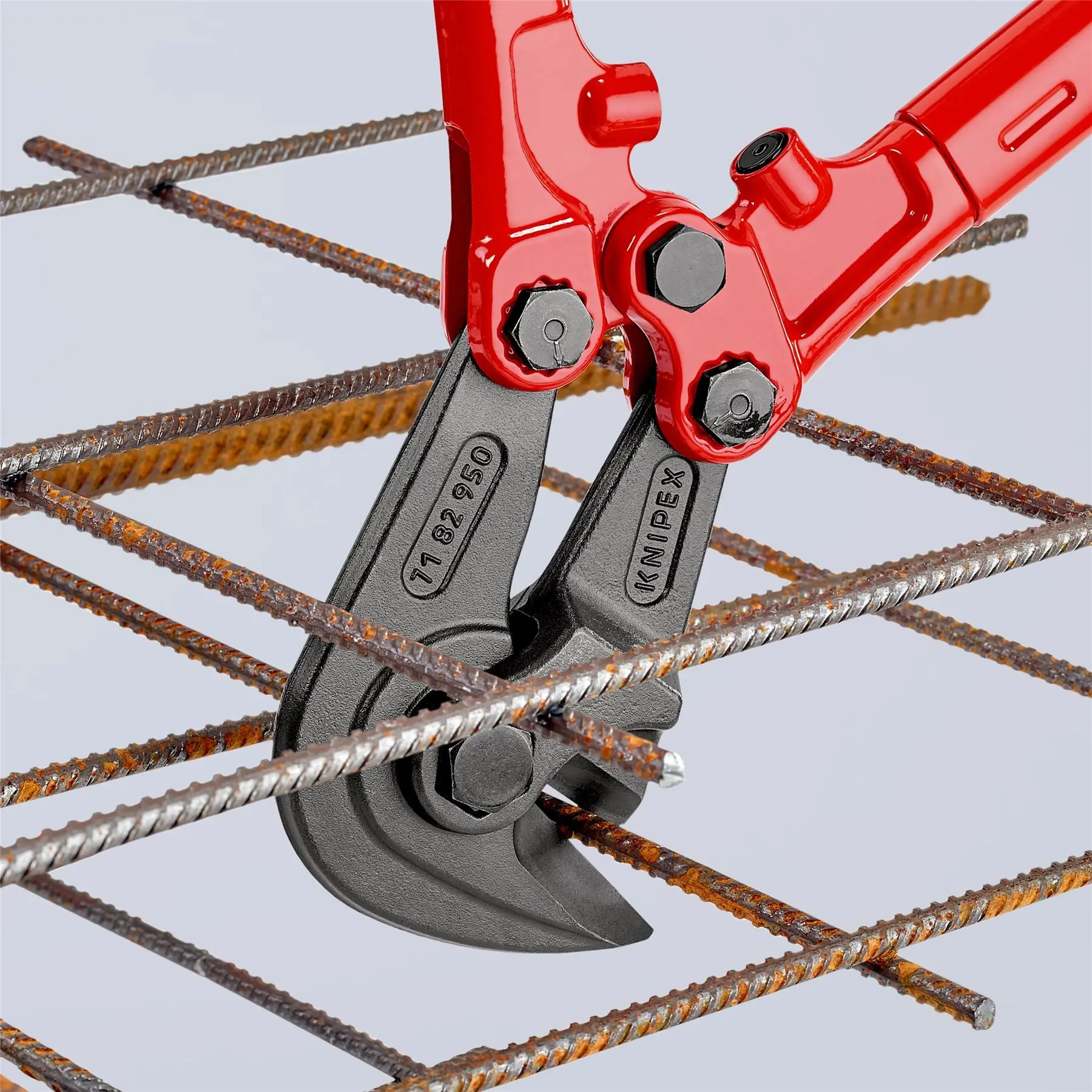 Knipex Concrete Mesh Cutter Cutting Pliers 950mm Multi Component Grips 71 82 950 - Image 4