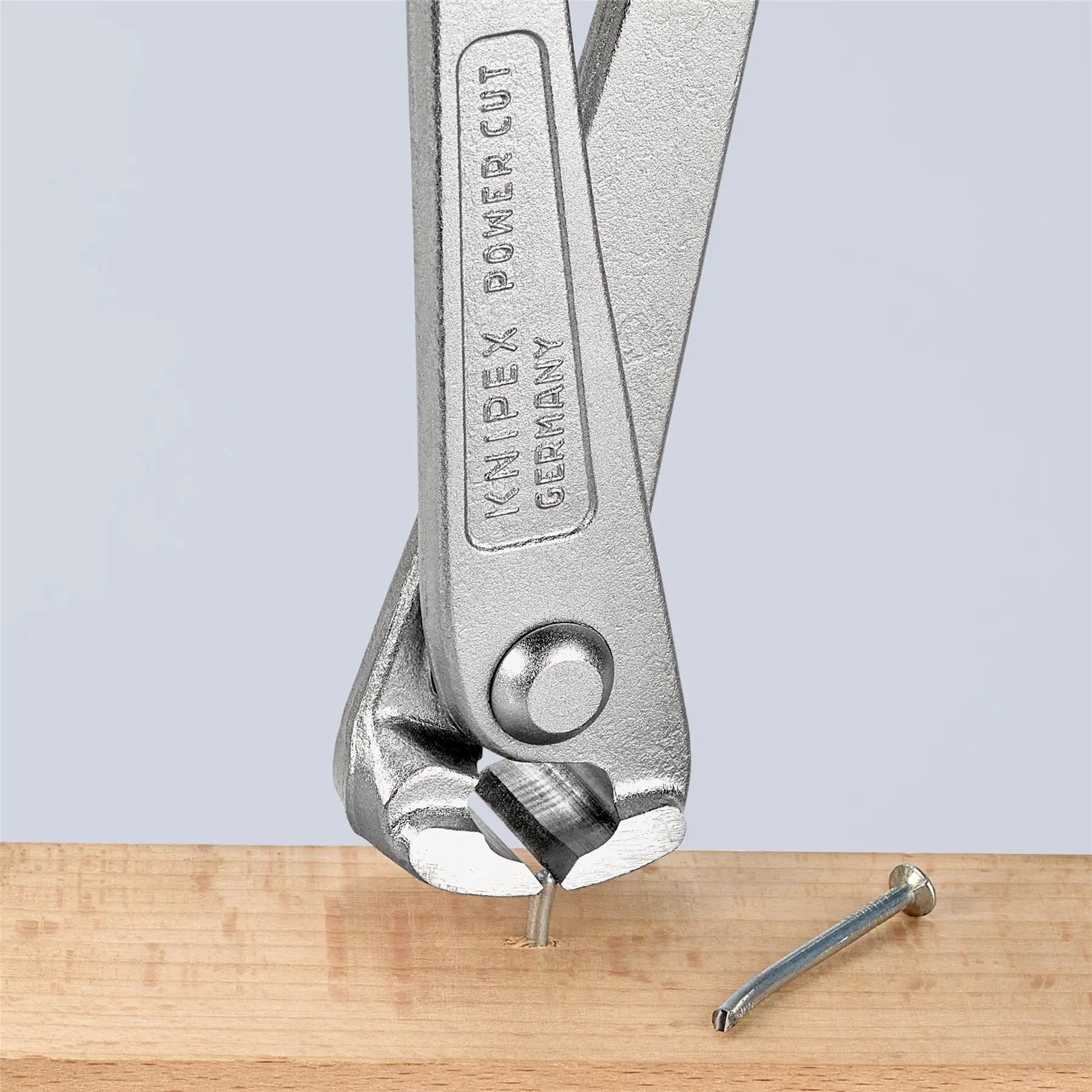 KNIPEX Concreters Nipper High Leverage Chrome Plated 250mm without Handle Sleeves 99 14 300 SB - Image 5