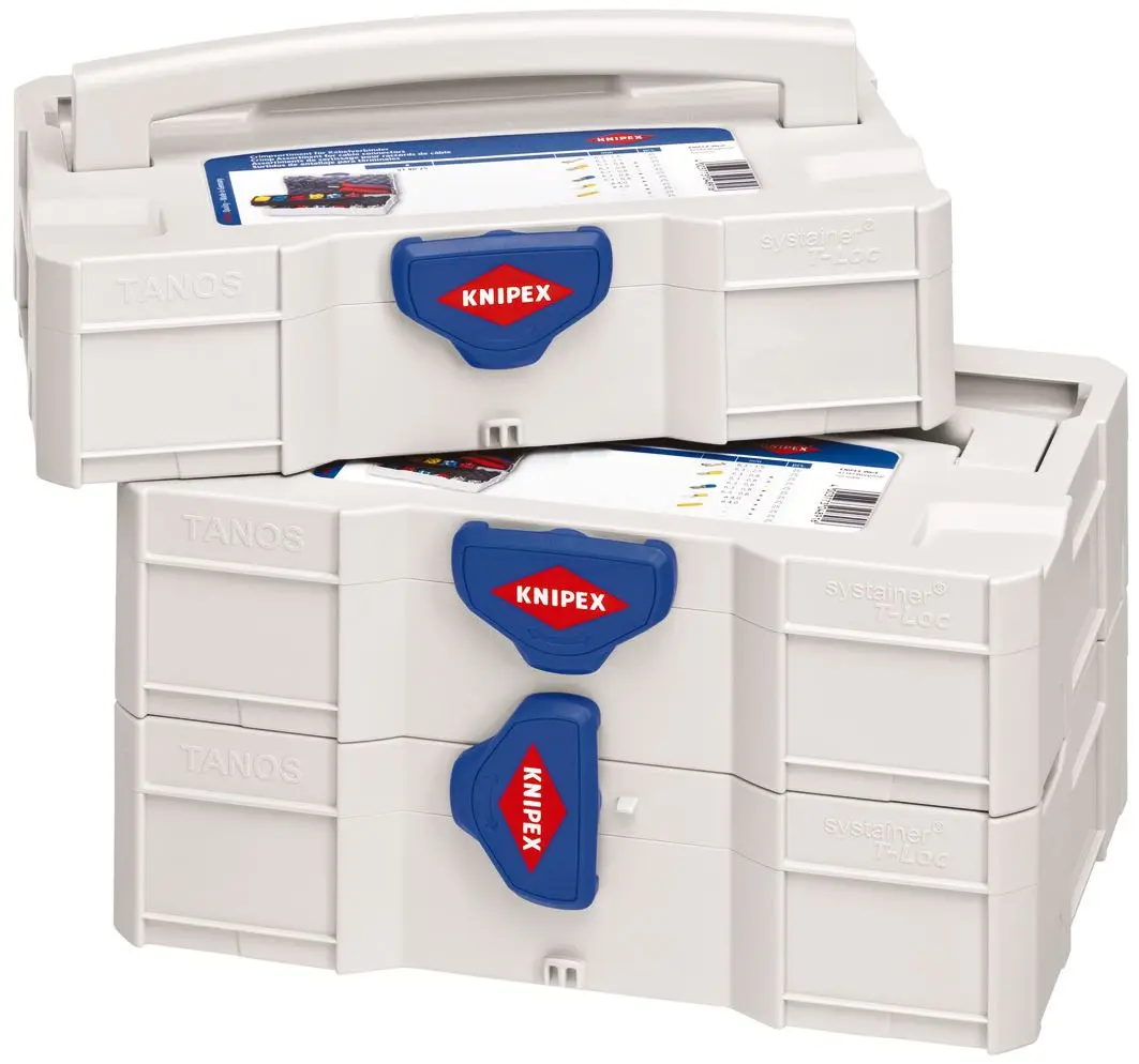 Knipex Crimp Assortment for Cable Connectors in TANOS MINI systainer Box 97 90 26 - Image 2