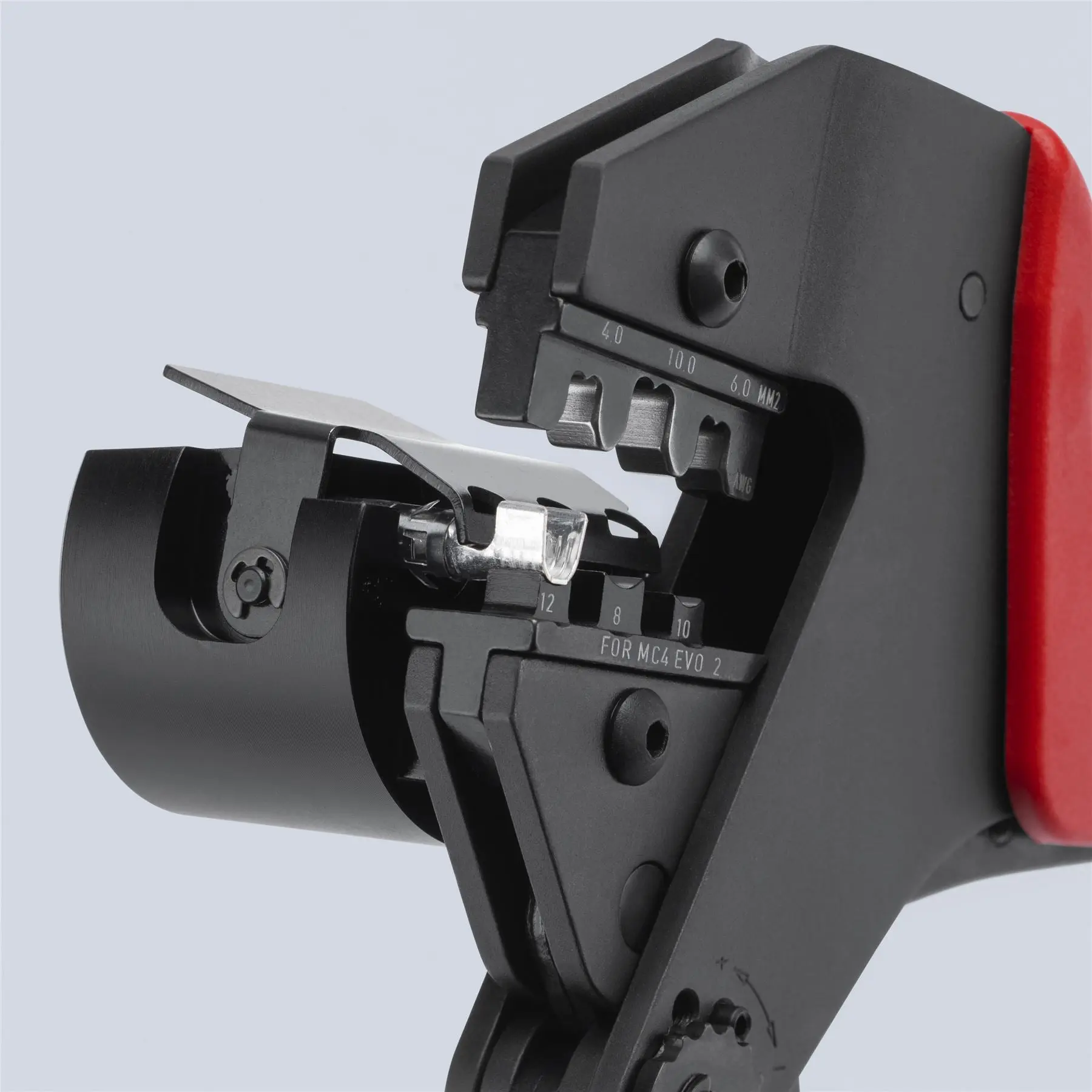 KNIPEX Crimp System Pliers for MC4 EVO 2 Solar Connectors Crimping 97 43 66 EVO - Image 4
