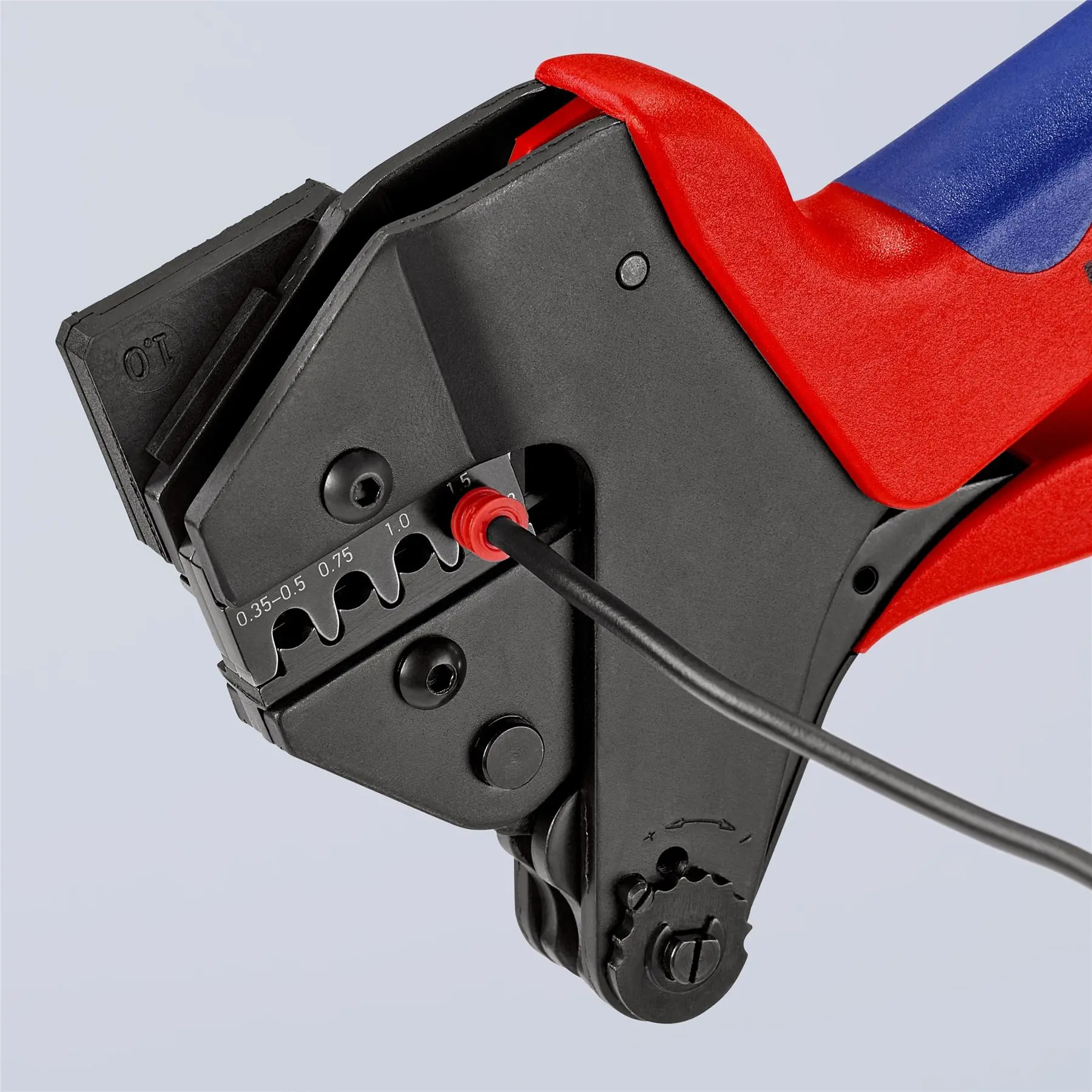 KNIPEX Crimp System Pliers in Plastic Case with Foam Insert without Crimping Dies 200mm 97 43 200 - Image 10