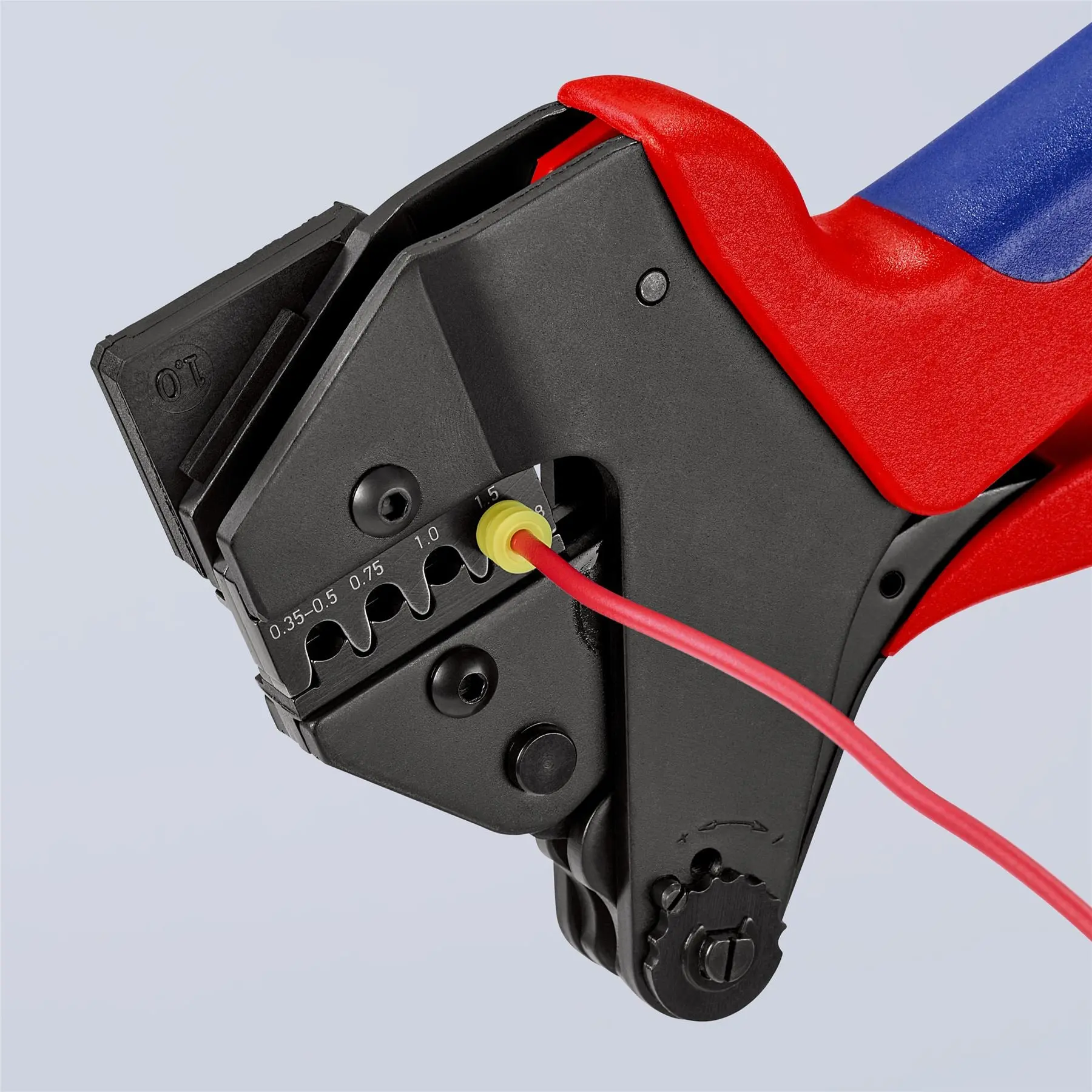 KNIPEX Crimp System Pliers in Plastic Case with Foam Insert without Crimping Dies 200mm 97 43 200 - Image 12