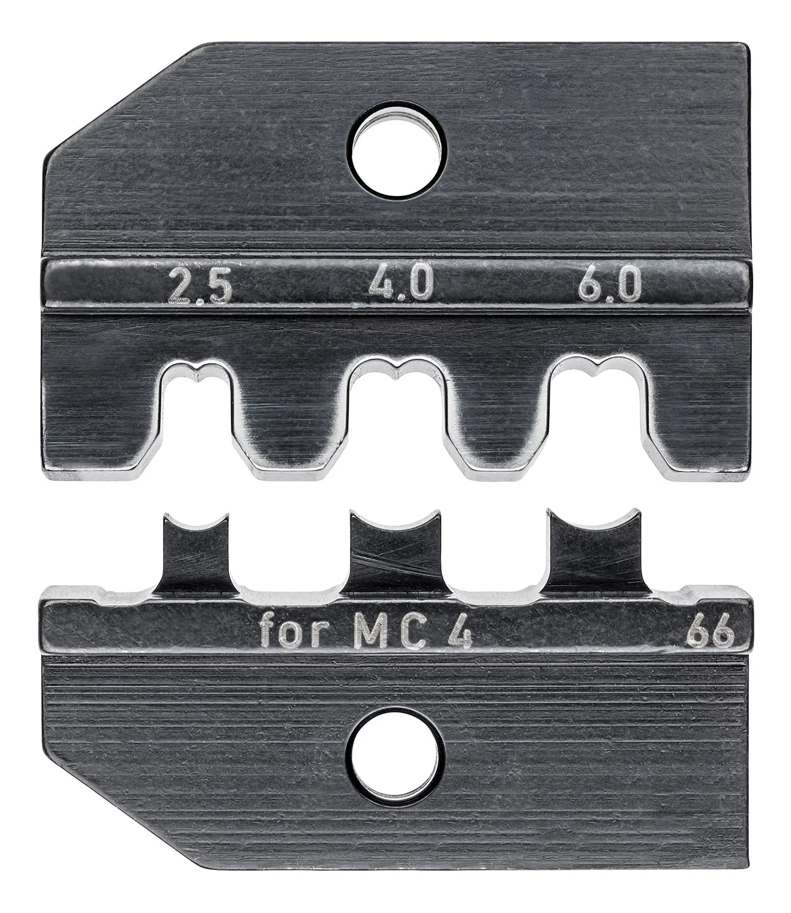 KNIPEX Crimping Die Set for MC4 and MC4 EVO 2 PV Plug Type Connectors 2.5 / 4.0 / 6.0mm² 97 49 66