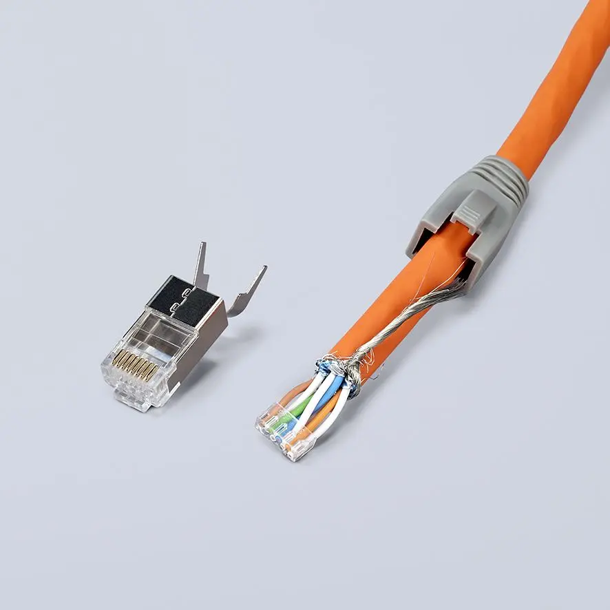 Knipex Crimping Pliers for RJ45 Western Plugs with Multi Component Grips 97 51 13 - Image 2