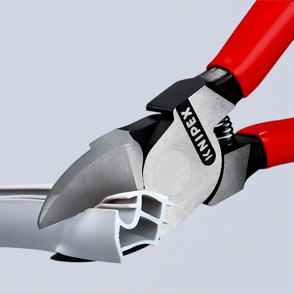 Knipex Diagonal Side Cutters for Plastics 160mm 85° Cutting Pliers Grips 72 21 160 - Image 4