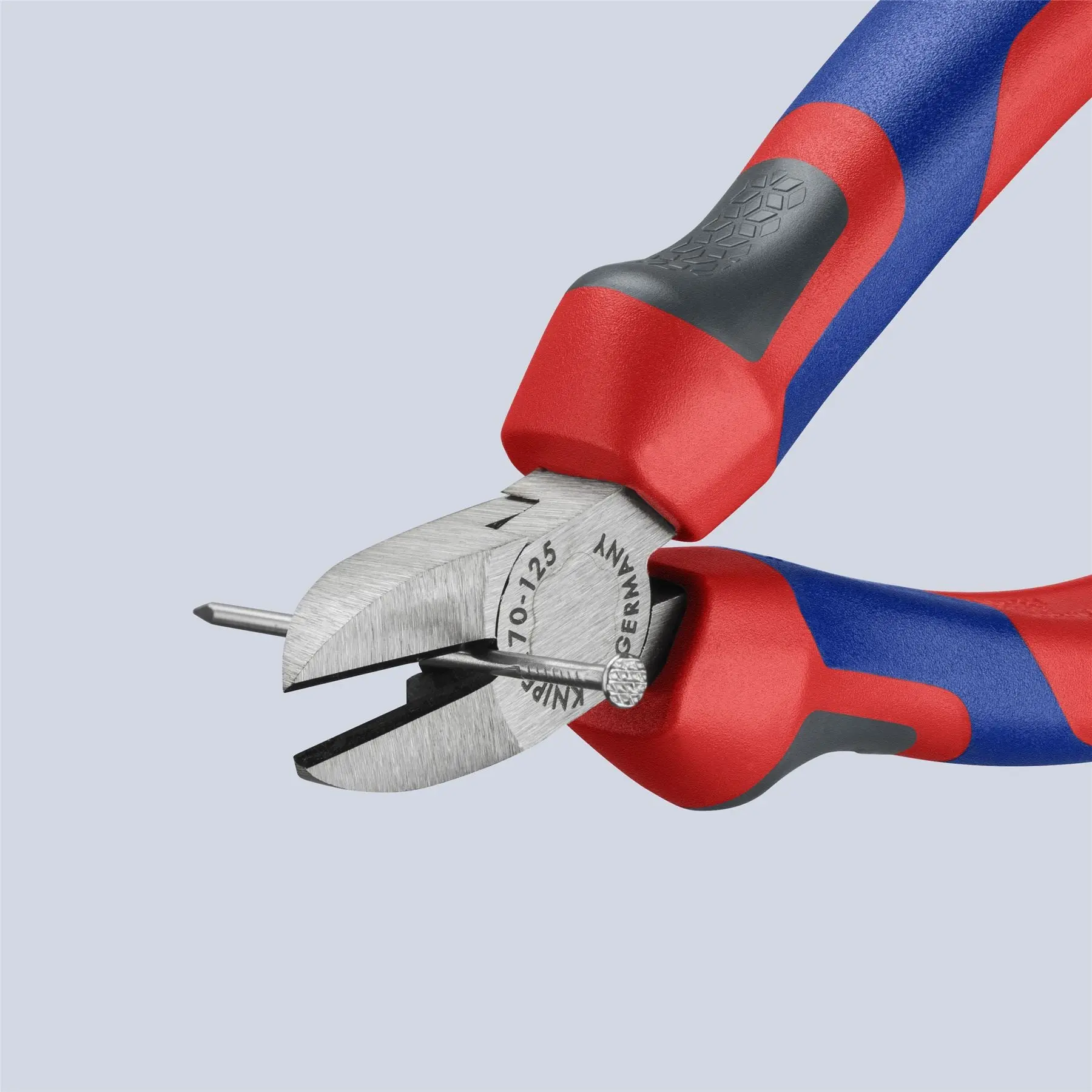 KNIPEX Diagonal Side Cutting Pliers 125mm with Comfort Handles 70 02 125 SB - Image 2